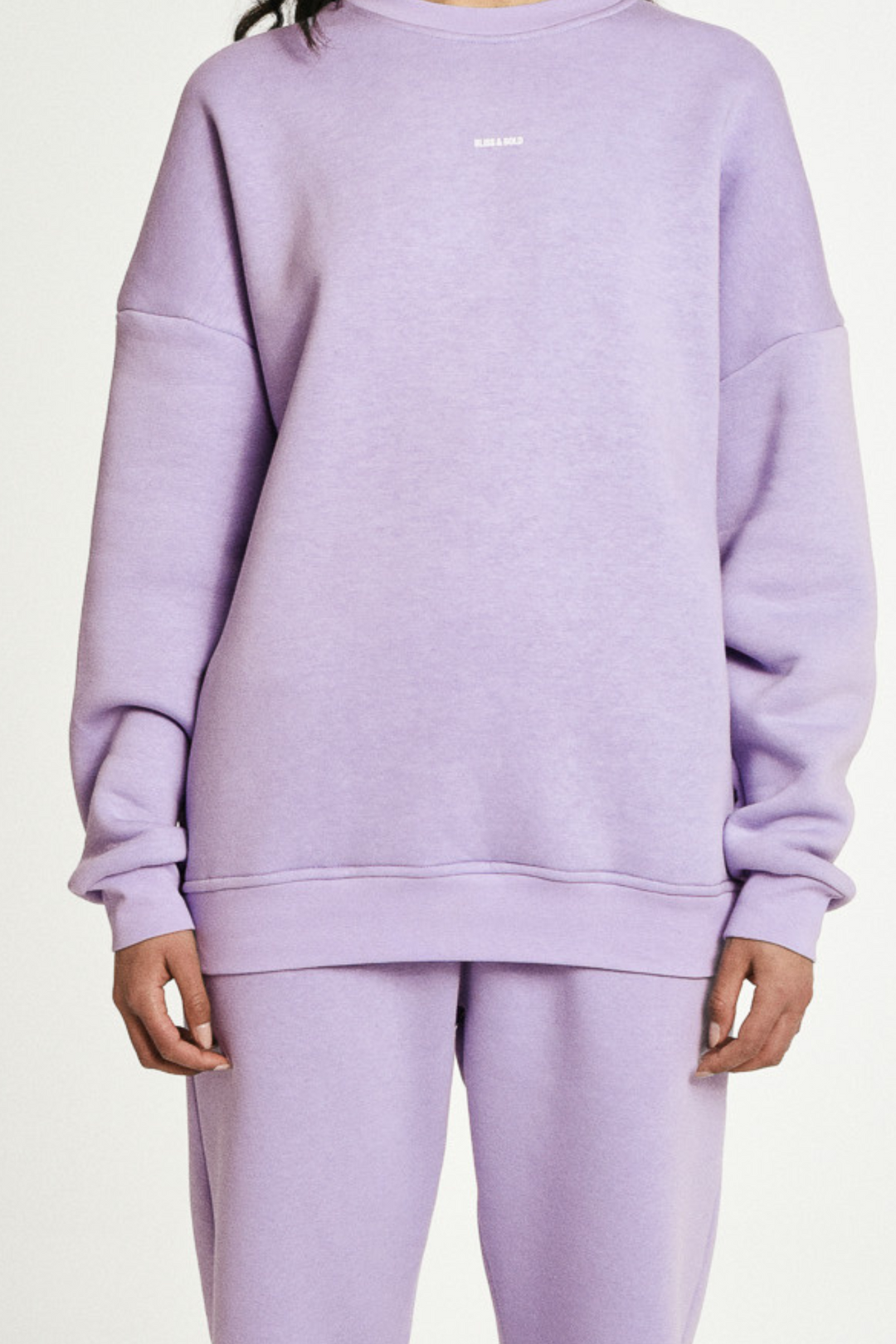 Oversized Sweater Violet Tulip Remember your future