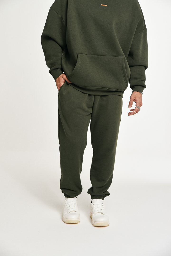 Jogger Pants Oil Green