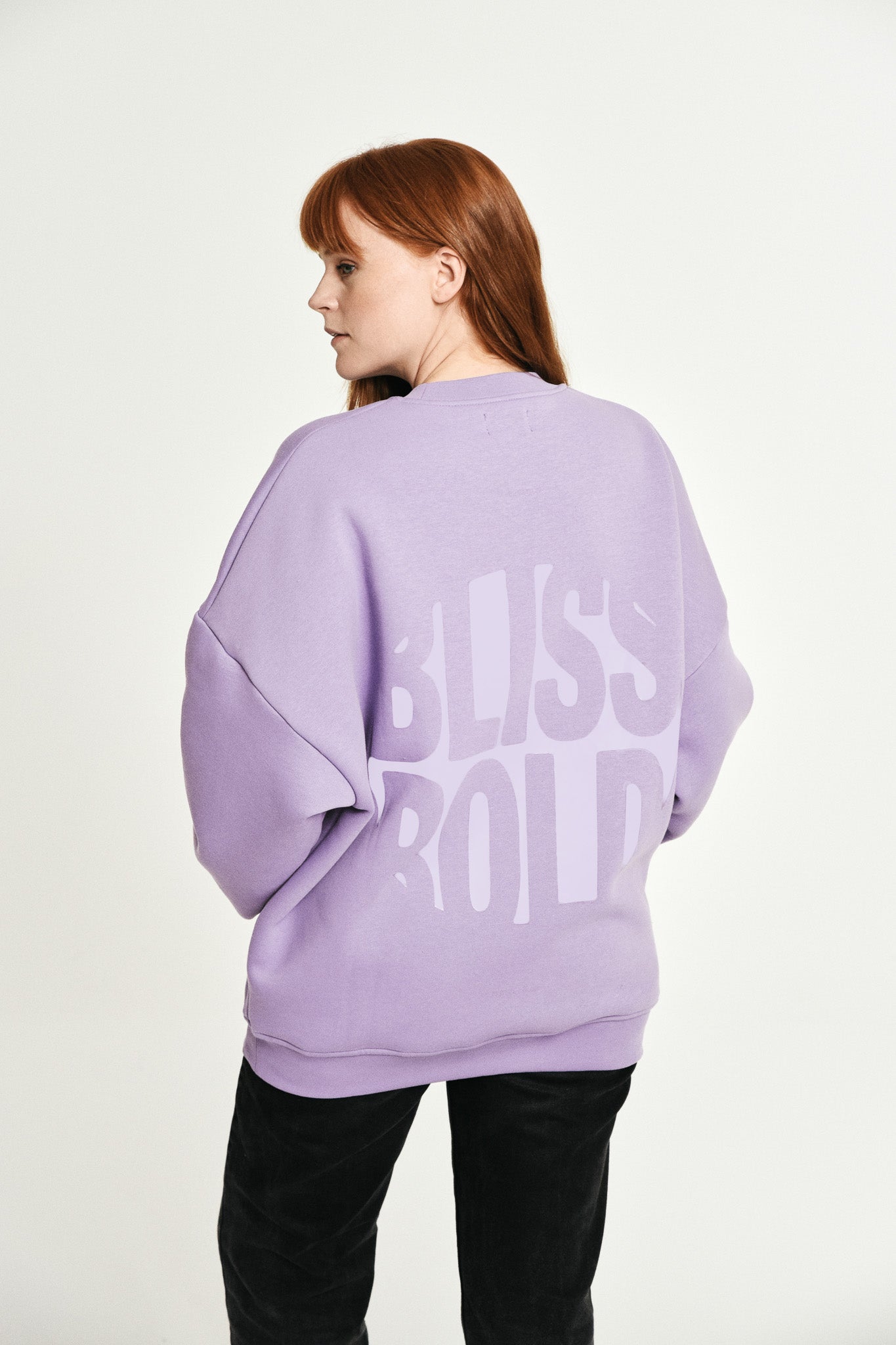 Oversized Sweater Violet Tulip BLISS&BOLD