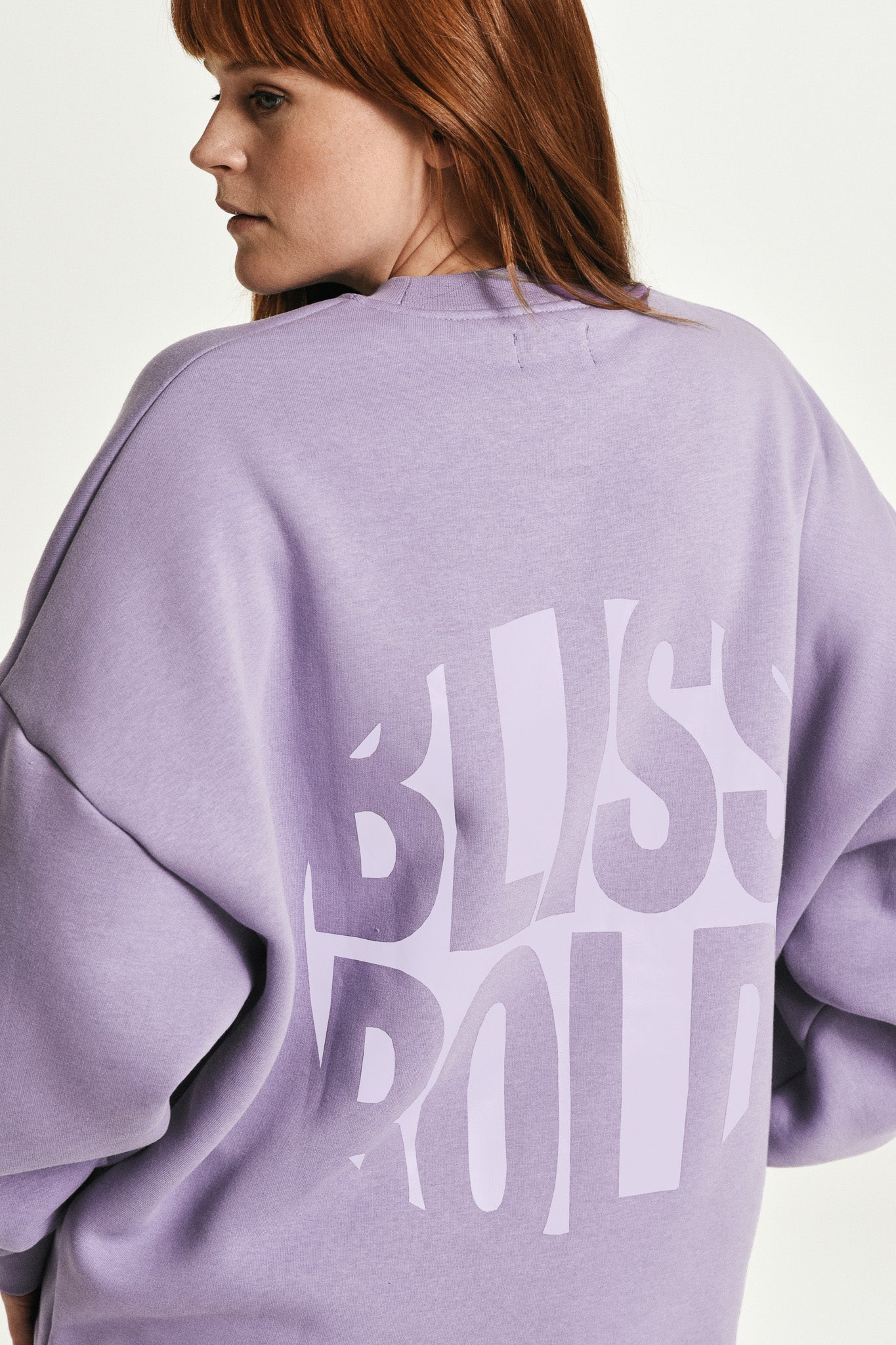 Oversized Sweater Violet Tulip BLISS&BOLD