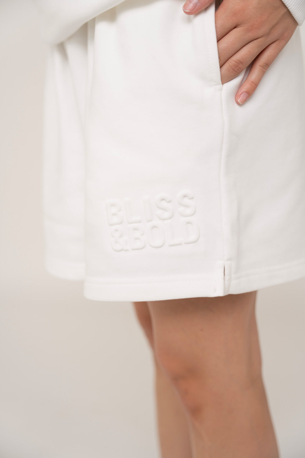 SHORTS BLISS&BOLD OFF WHITE