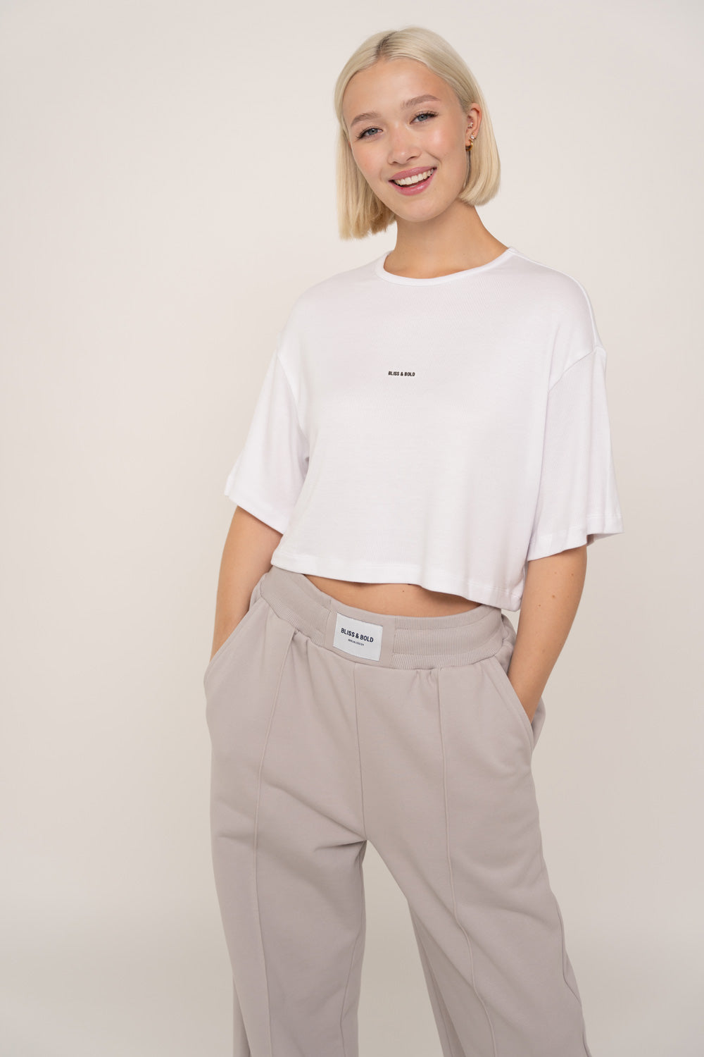 CROPPED TSHIRT WHITE