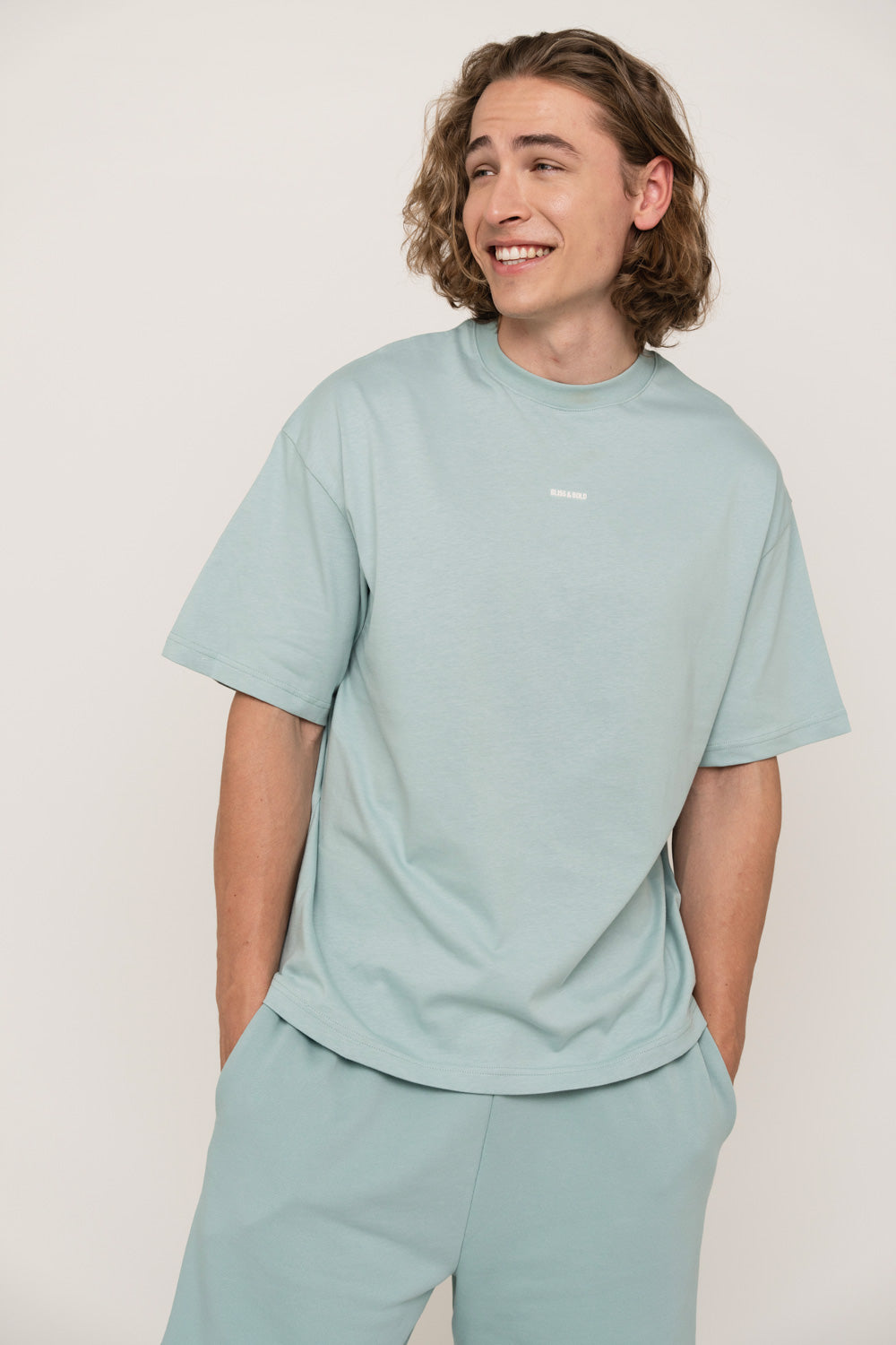 OVERSIZED TSHIRT BLUE SURF ACT AS IF