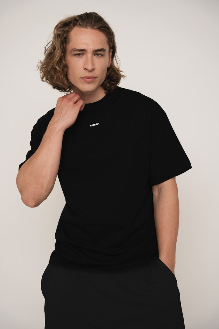 OVERSIZED TSHIRT BLACK TRUST THE PROCESS