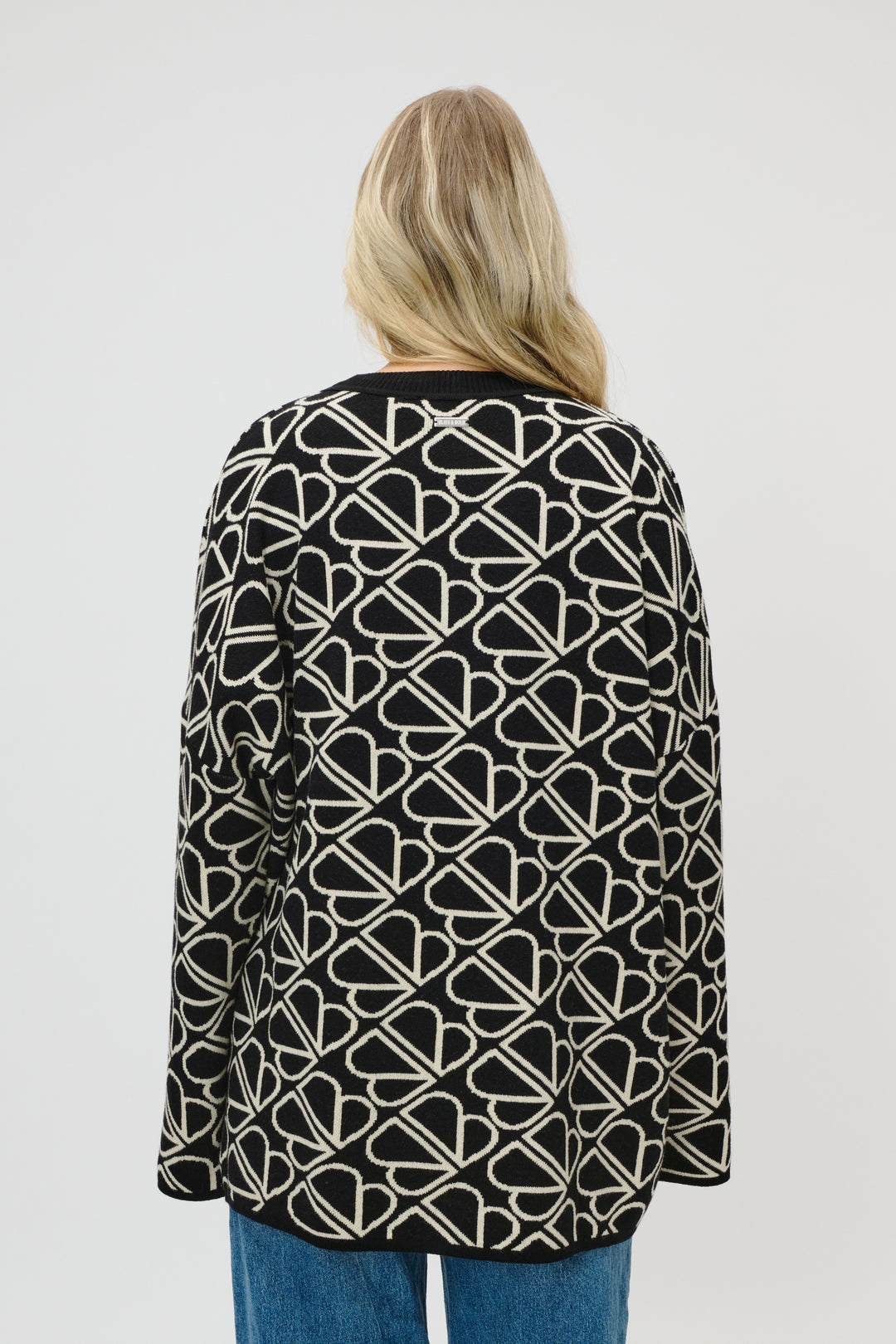 LOU BLISS & BOLD KNIT JUMPER BLACK