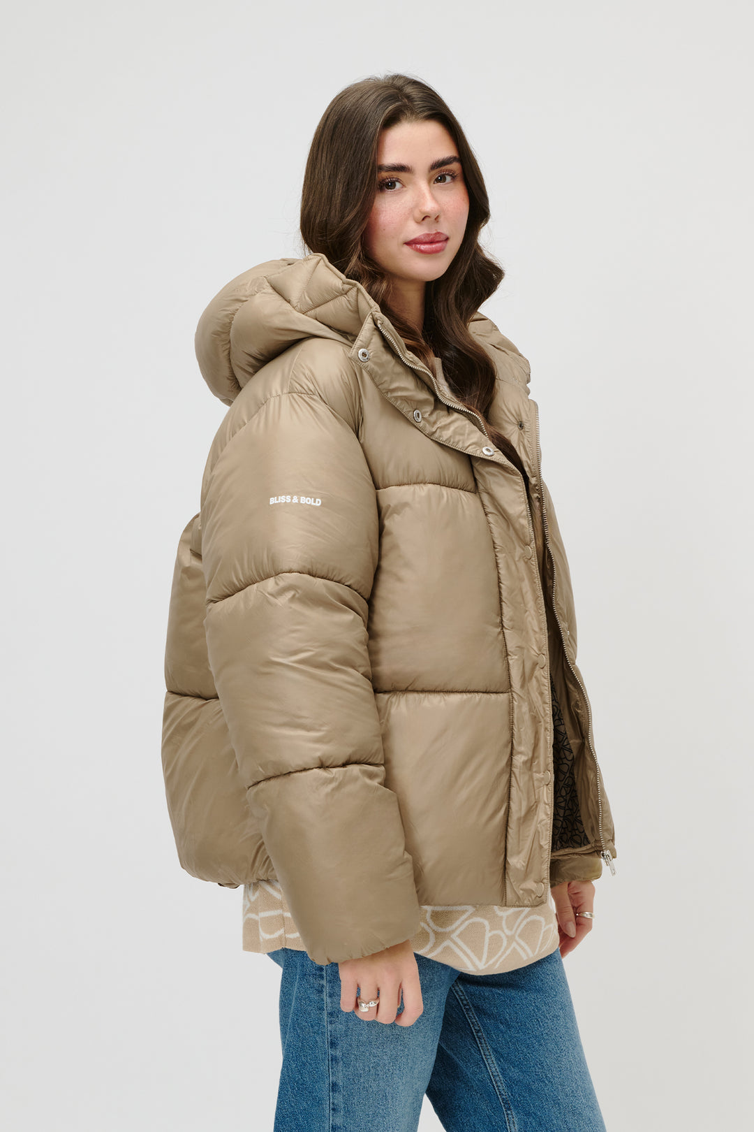 NORA JACKET OLIVE BROWN