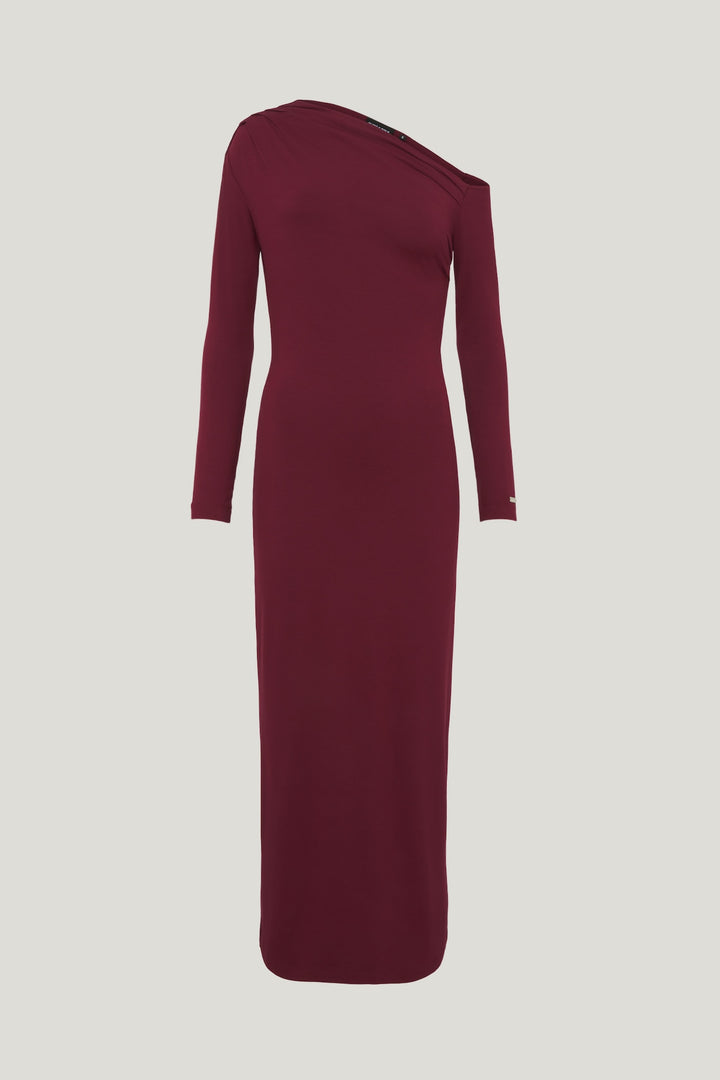 AMIRA DRESS BORDEAUX