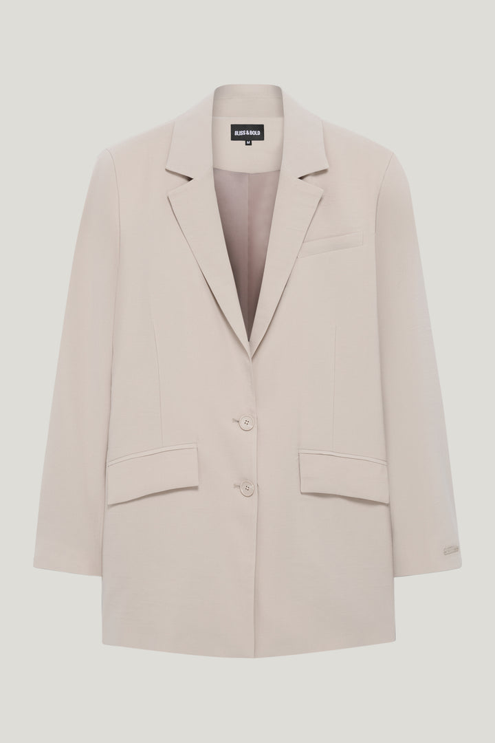 GRACE BLAZER GREIGE