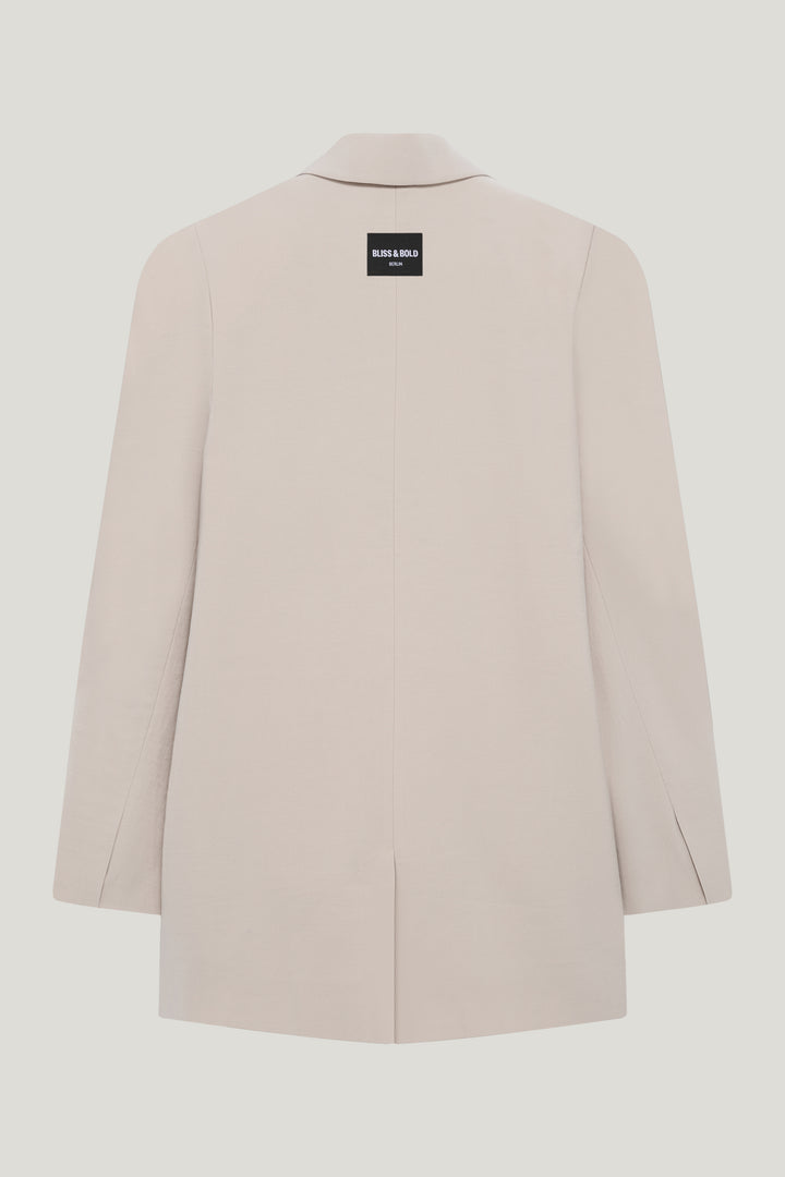 GRACE BLAZER GREIGE