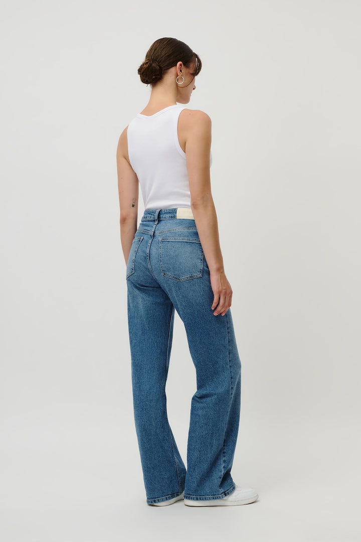 LANEYA JEANS MID BLUE