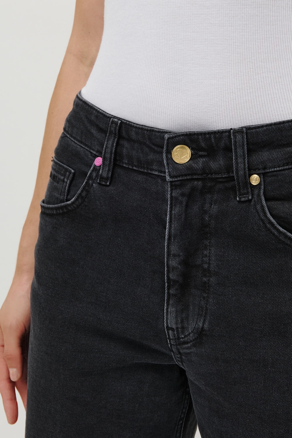 LANEYA JEANS BLACK WASHED