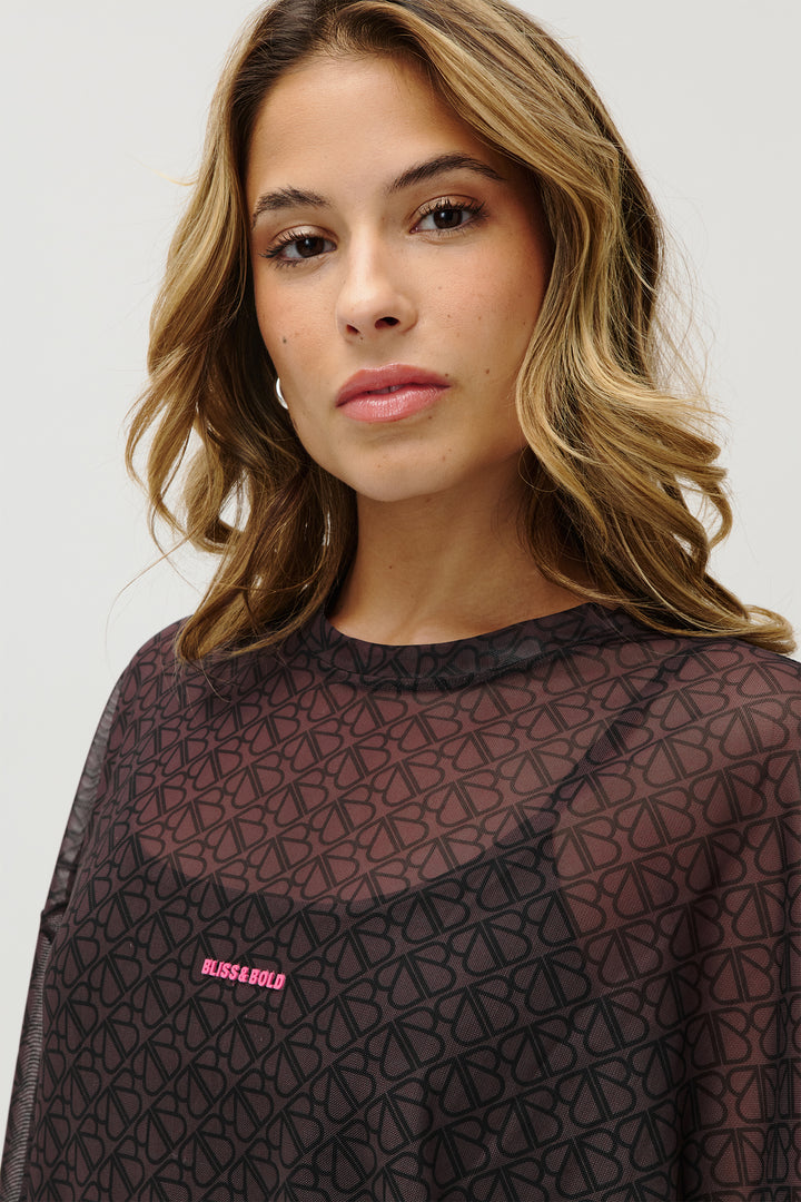 BLISS & BOLD ZUMA MESH DRESS