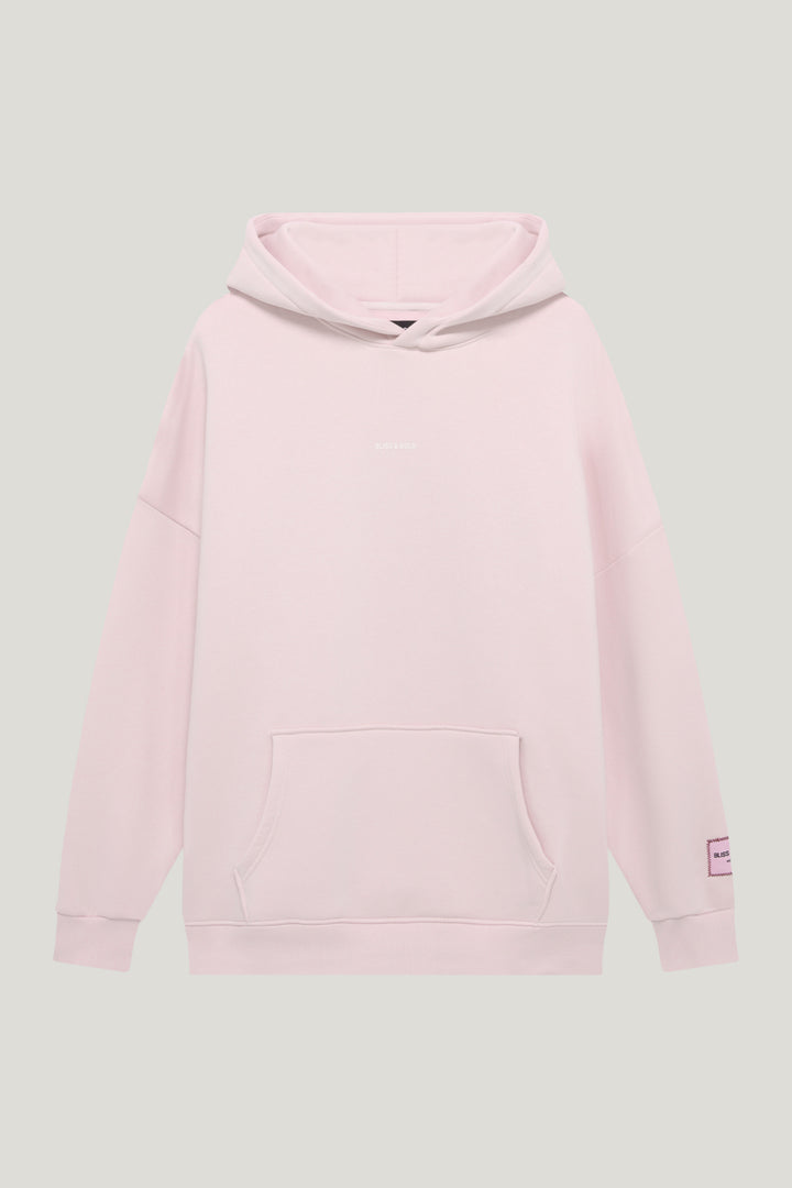 SEYDA OVERSIZED HOODIE PASTEL PINK TRUST THE PROCESS