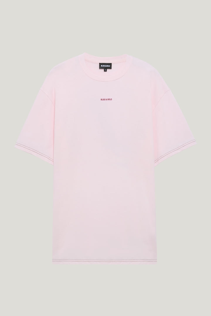 OVERSIZED SHIRT ROSA AURA GLOWING ENERGY FLOWING