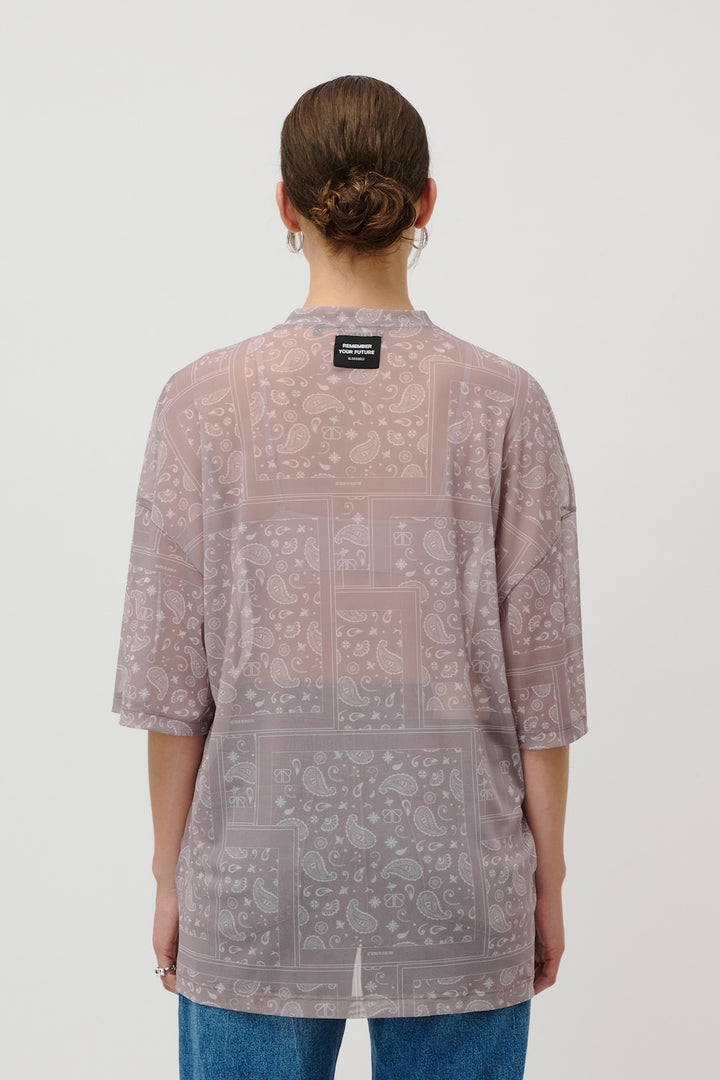 OVERSIZED ZUMA MESH TSHIRT