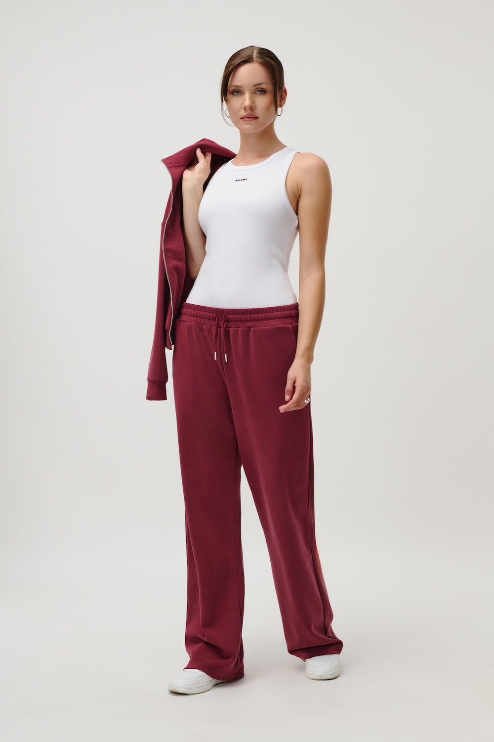 RUBY MODAL PANTS BURGUNDY