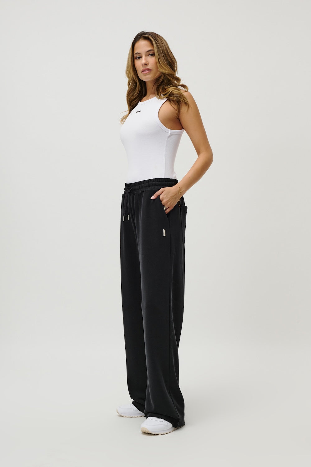 RUBY MODAL PANTS MOLTED BLACK