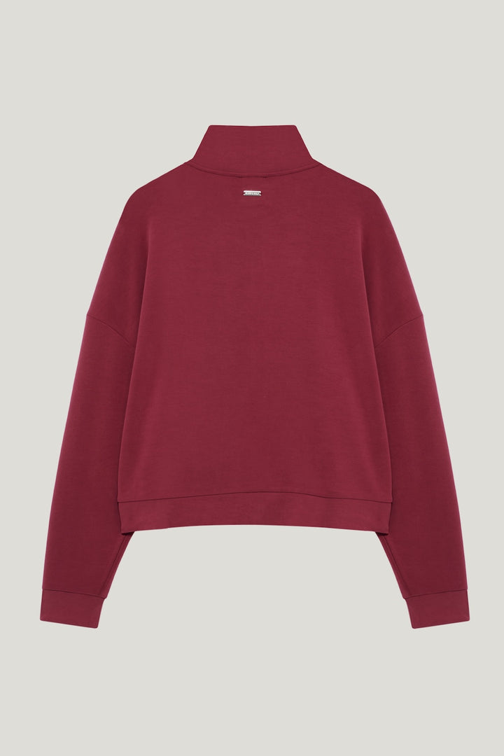 RUBY MODAL ZIPPER BURGUNDY
