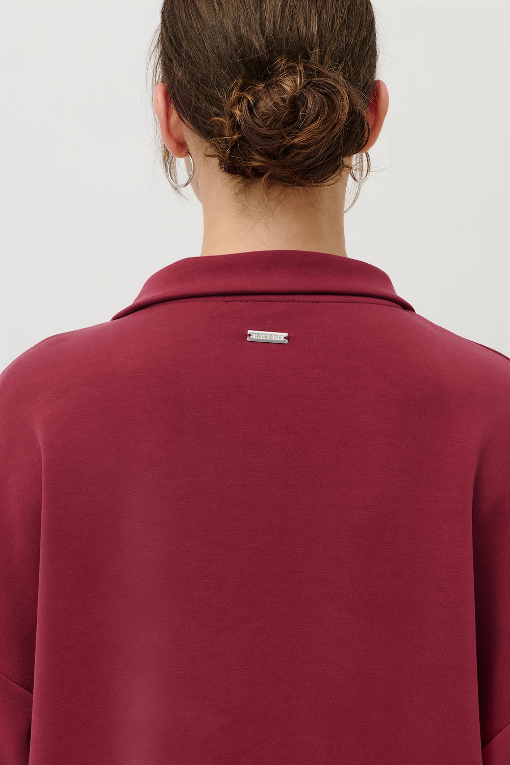 RUBY MODAL ZIPPER BURGUNDY