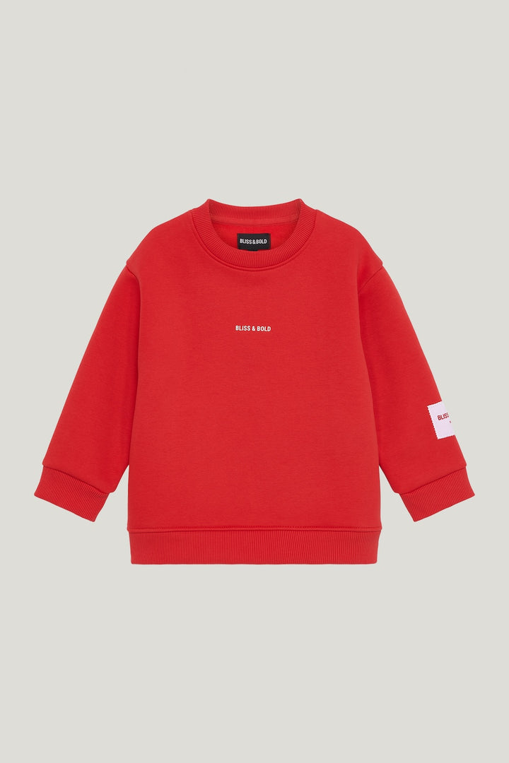 SANTA FAN CLUB SWEATER MINI CHRISTMAS RED