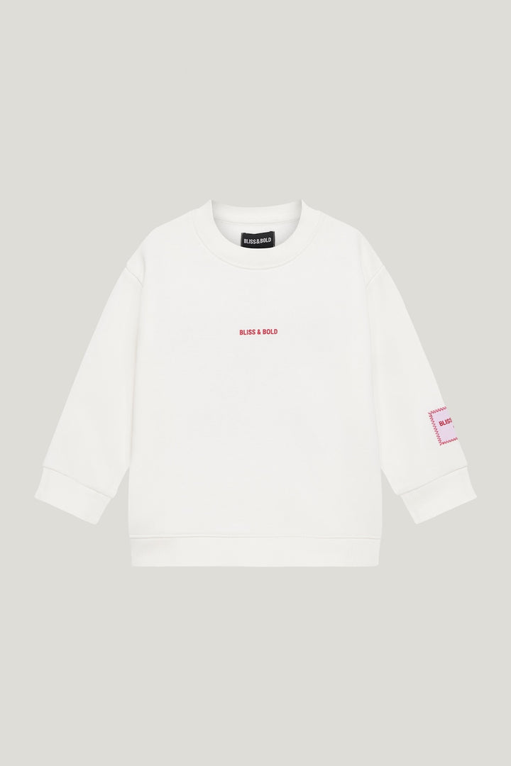 SANTA FAN CLUB SWEATER MINI OFF WHITE