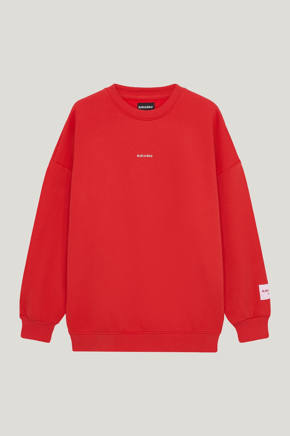 SANTA FAN CLUB SWEATER CHRISTMAS RED