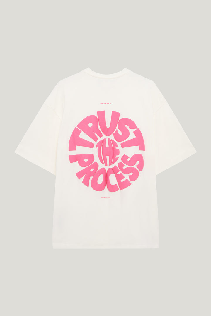 JUNO OVERSIZED TSHIRT OFF WHITE TRUST THE PROCESS