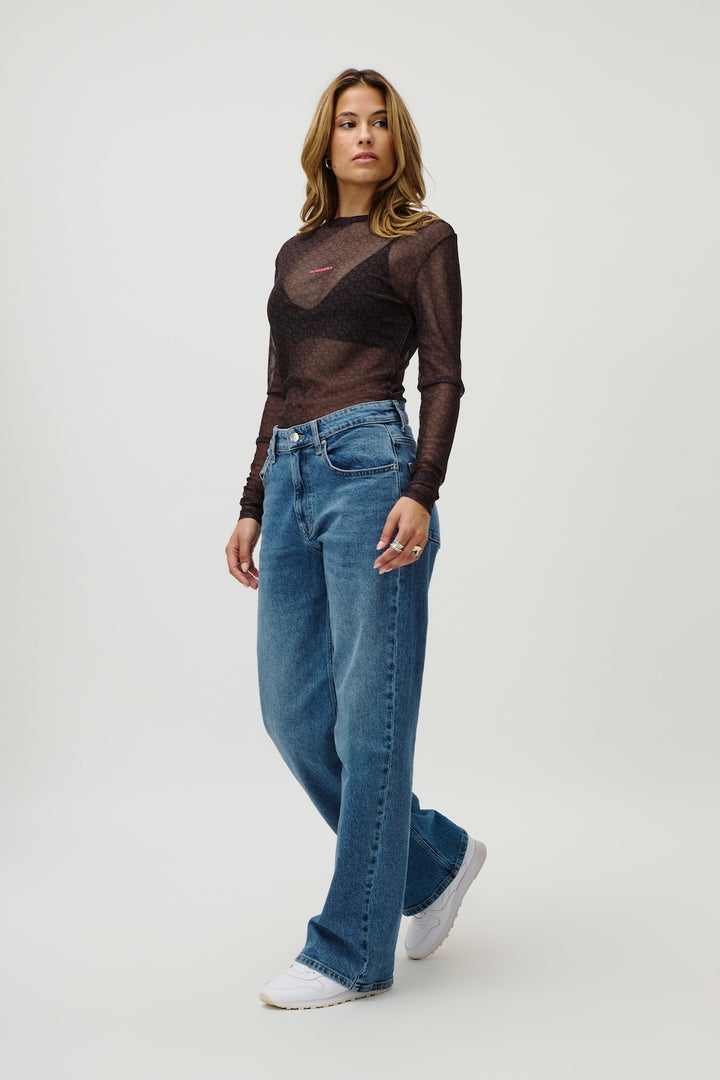 BLISS & BOLD ZUMA MESH LONGSLEEVE