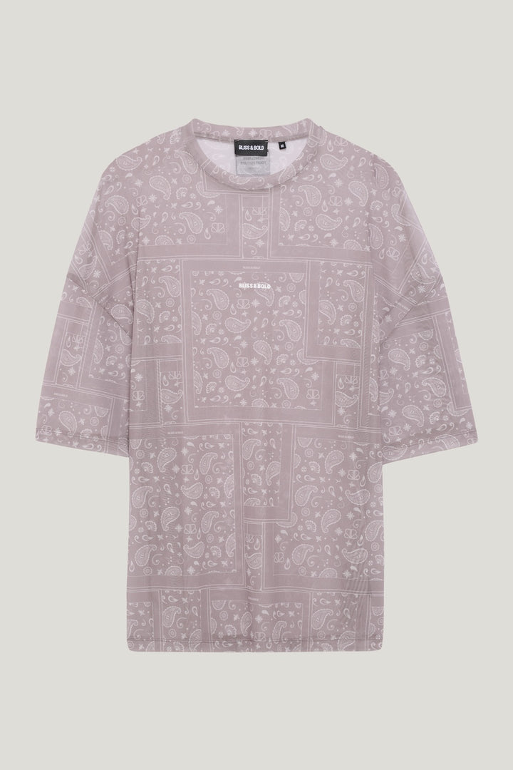 OVERSIZED ZUMA MESH TSHIRT