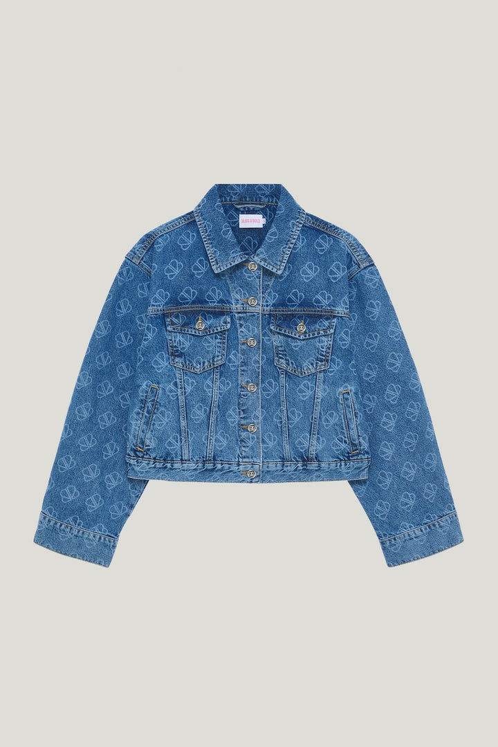 AMBER DENIM JACKET MID BLUE