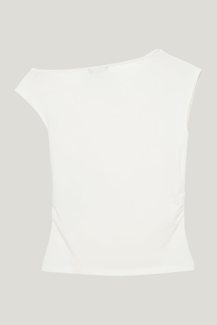CLEO OFFSHOULDER TOP OFF WHITE