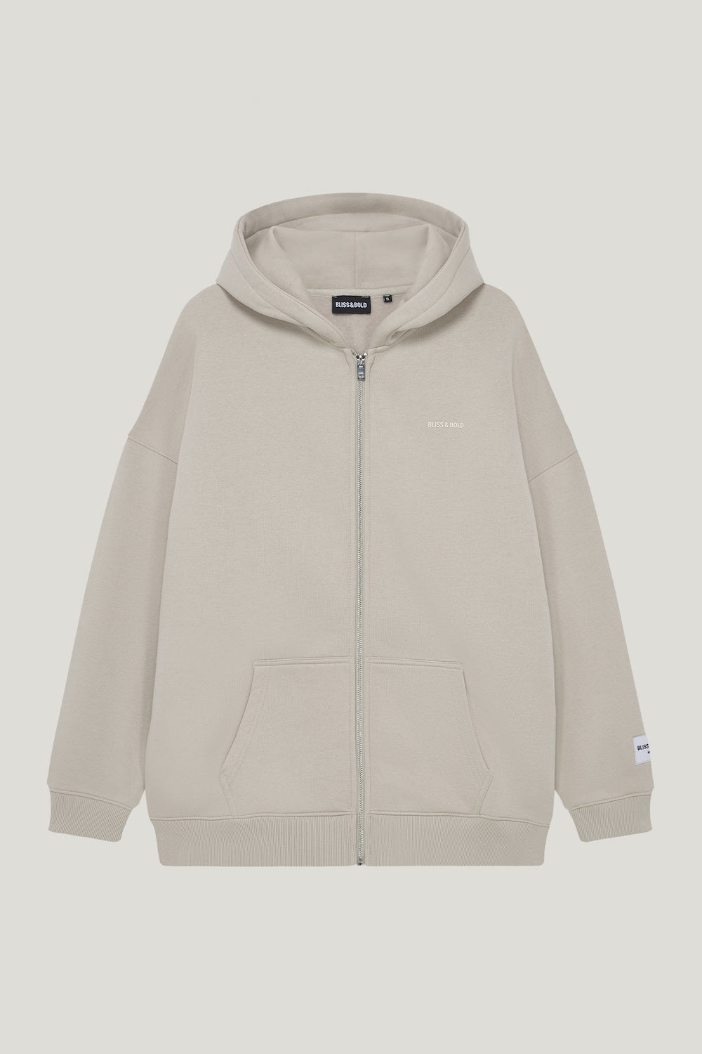 HAYRA OVERSIZED ZIPPER B&B GREIGE