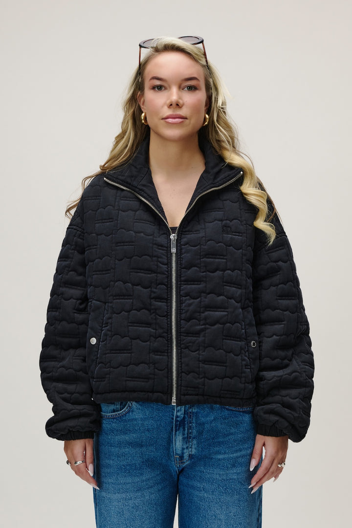 KAYA BOMBER JACKET BLACK