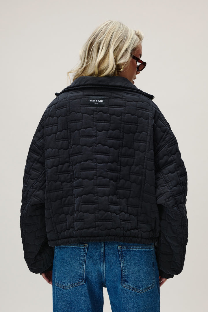 KAYA BOMBER JACKET BLACK