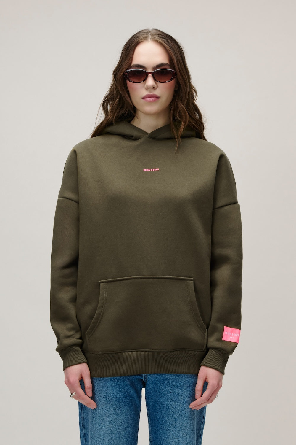 SEYDA OVERSIZED HOODIE OLIVE NEW GEN