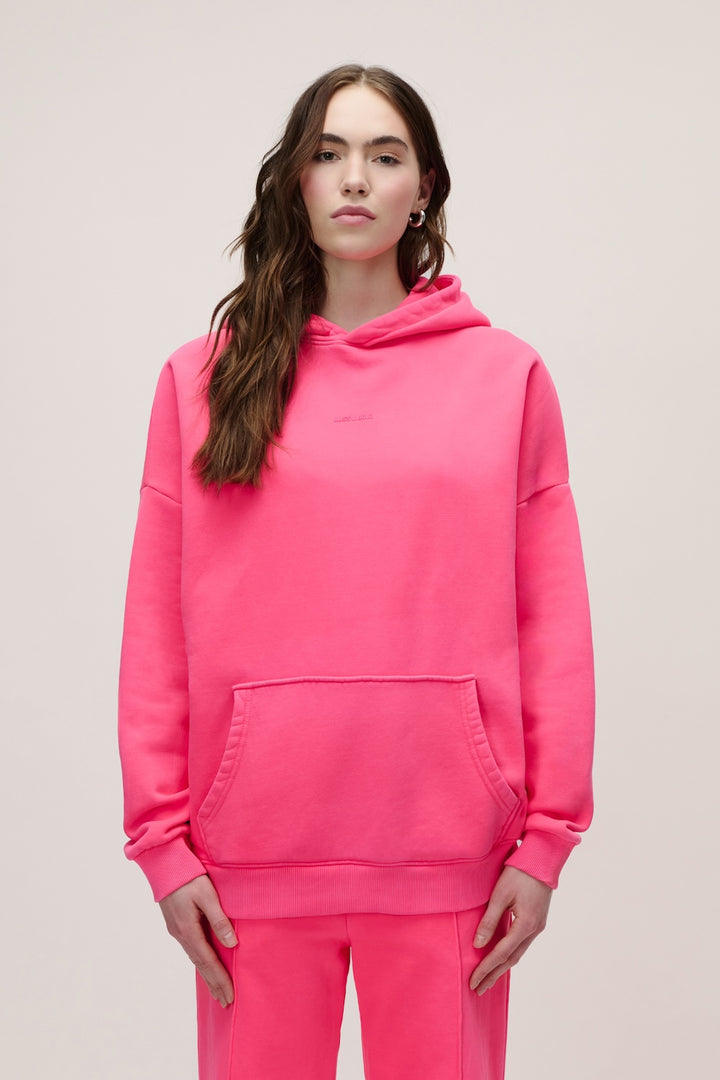 SEYDA OVERSIZED HOODIE NEON PINK