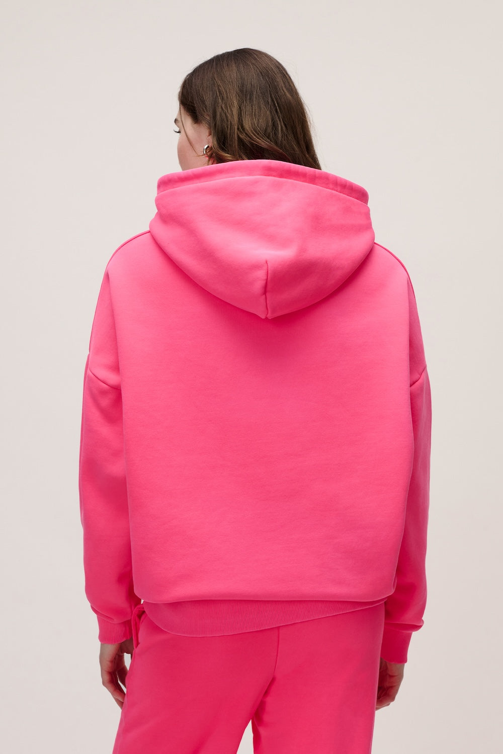 SEYDA OVERSIZED HOODIE NEON PINK