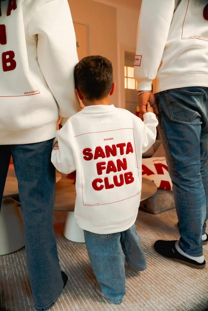 SANTA FAN CLUB SWEATER MINI OFF WHITE