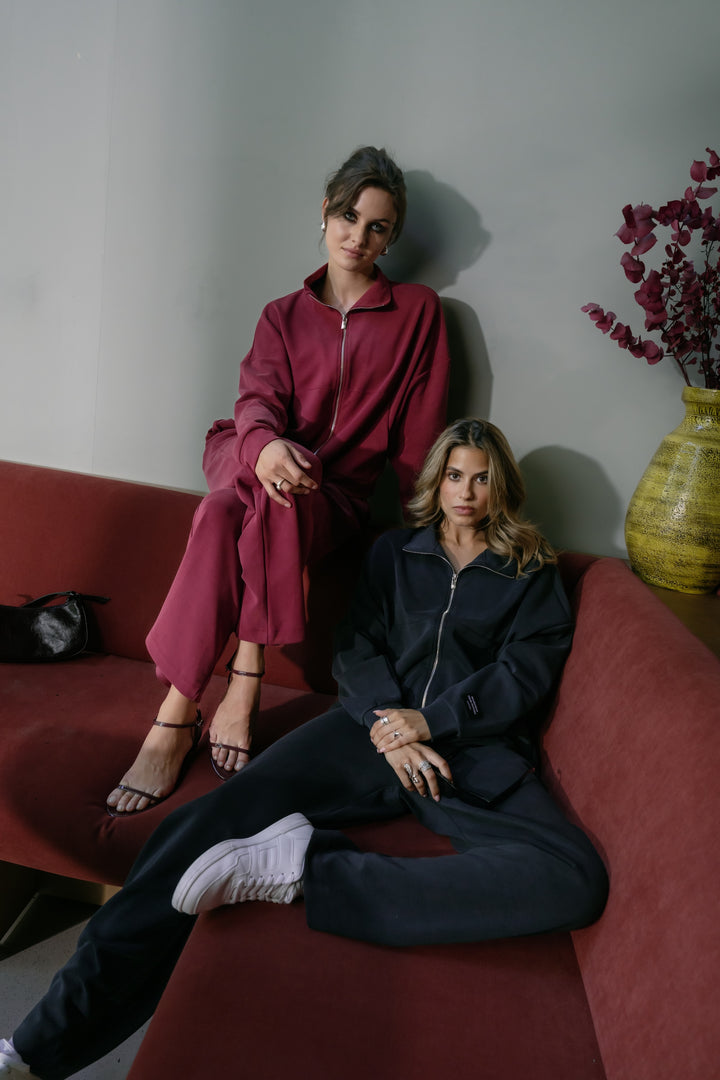 RUBY MODAL PANTS BURGUNDY