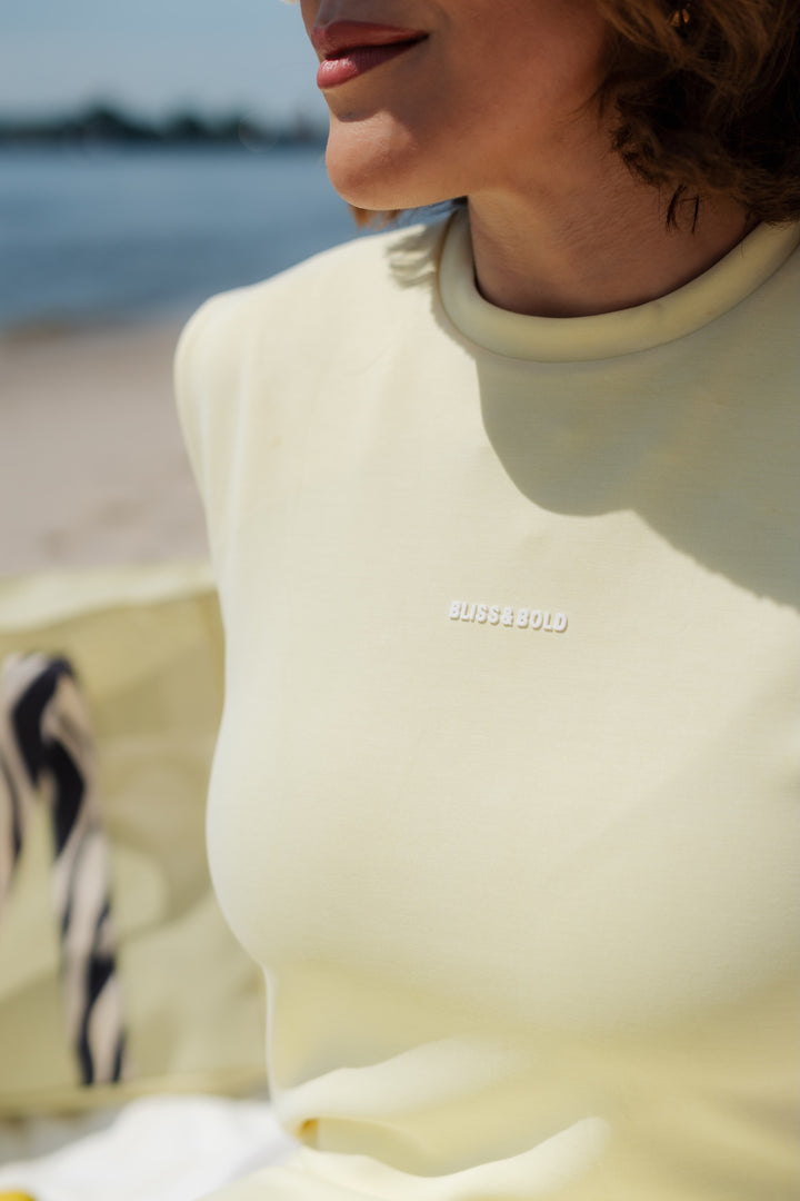 SOLEIL STRAIGHT DRESS BUTTER YELLOW (PREORDER)
