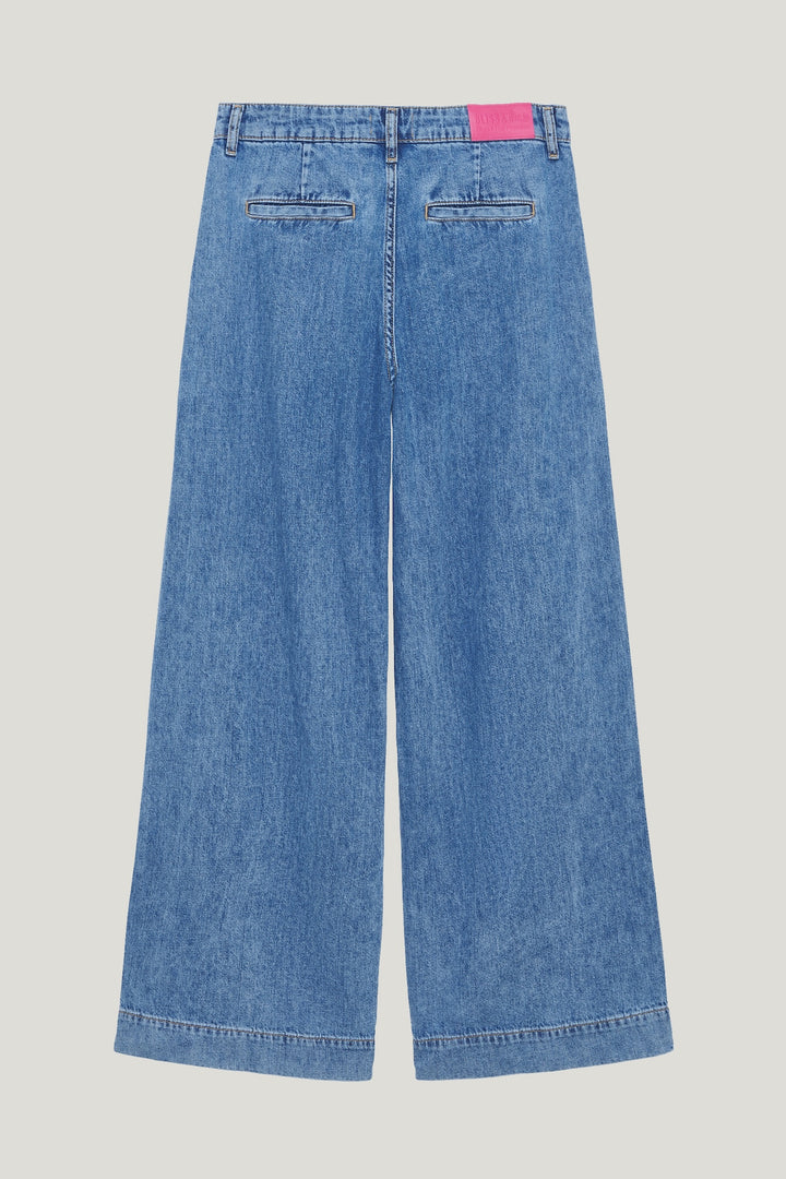 EMILY CROPPED PANTS JEANS BLUE