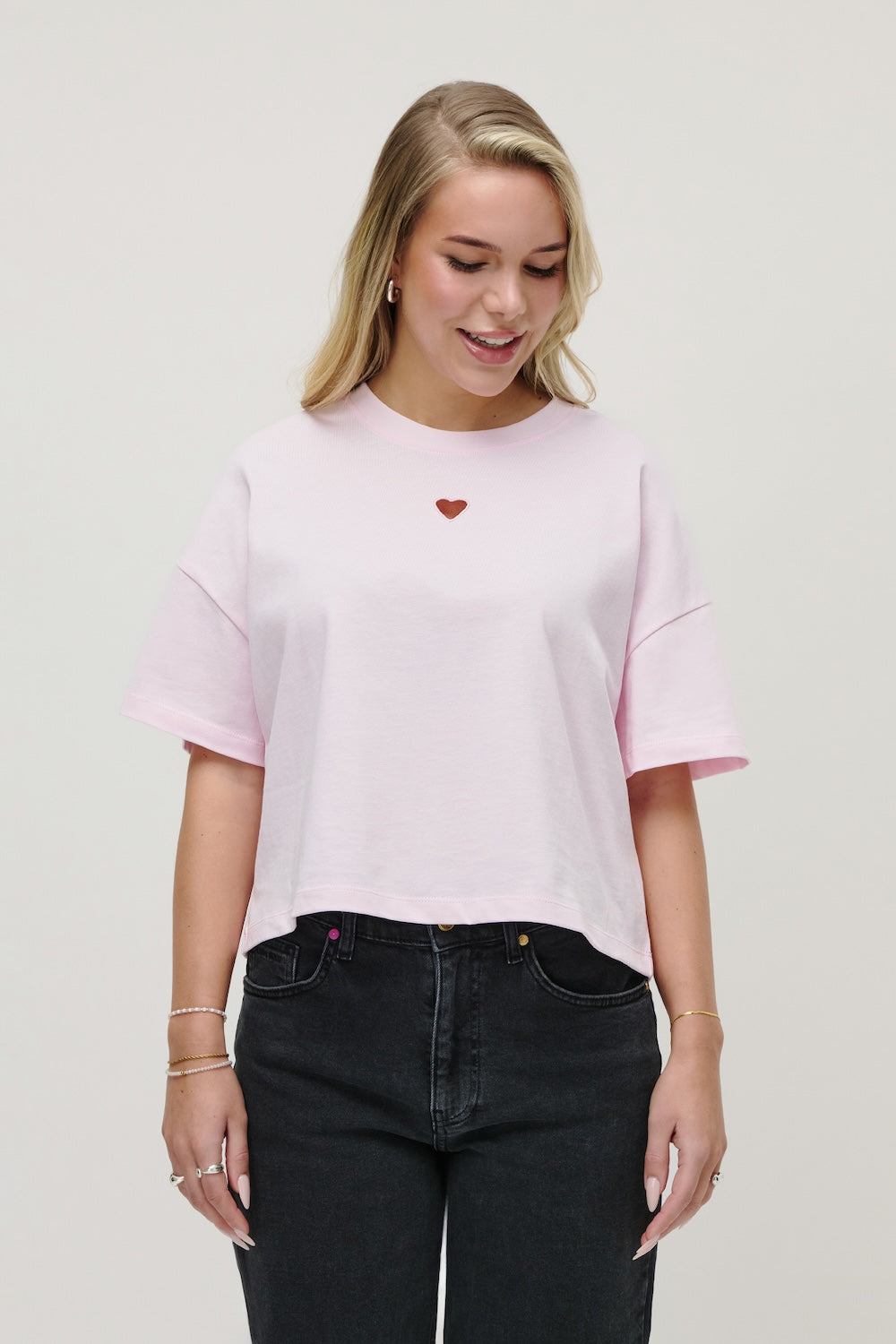 ESME LOVE TSHIRT ROSA