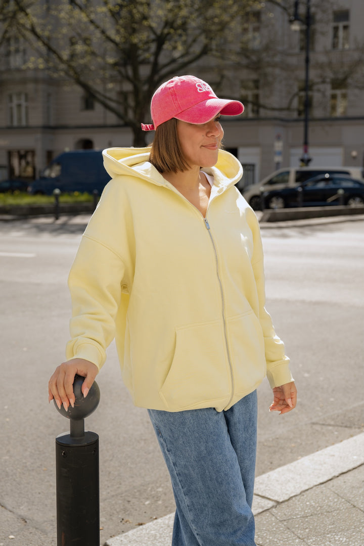 HAYRA OVERSIZED ZIPPER B&B BUTTER YELLOW