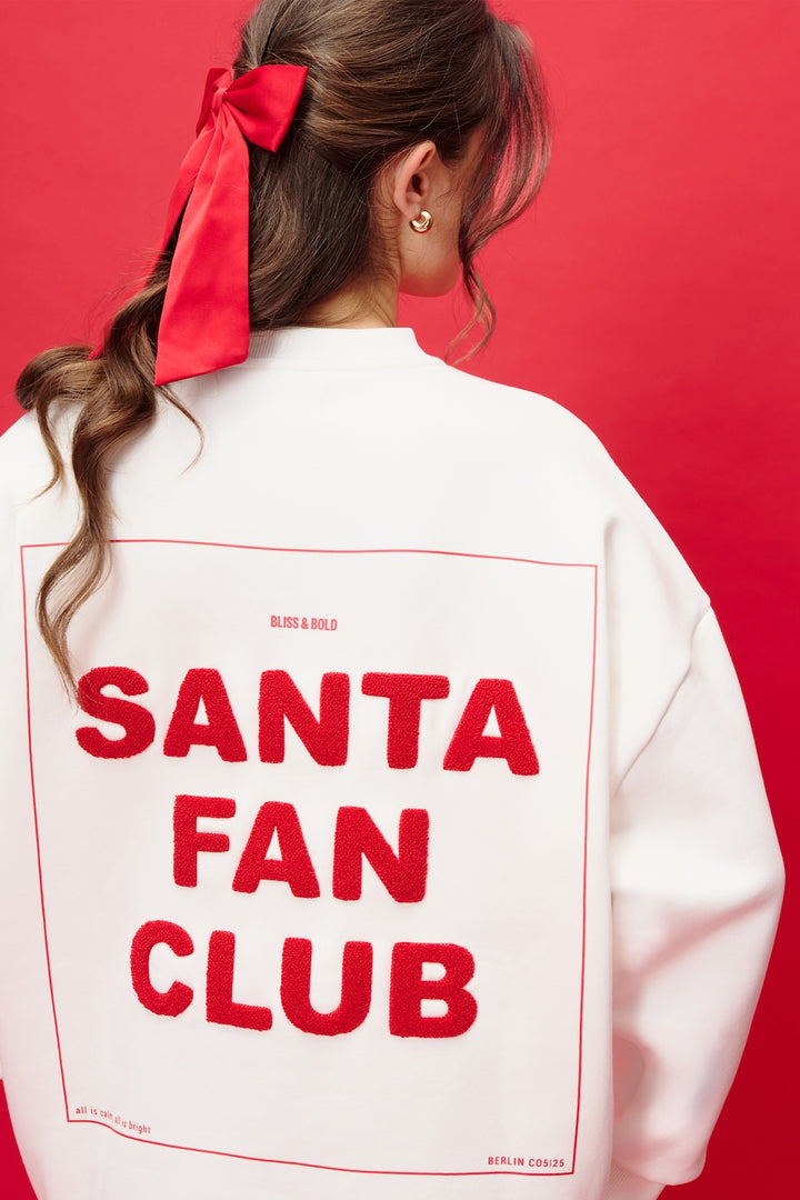 SANTA FAN CLUB SWEATER OFF WHITE
