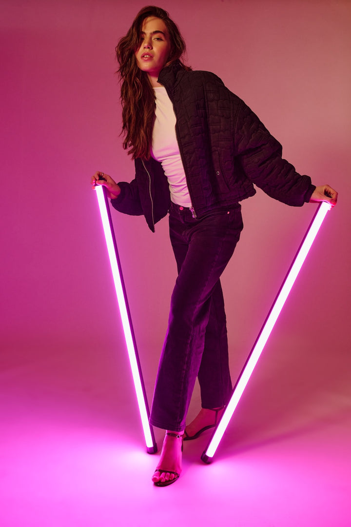 KAYA BOMBER JACKET BLACK