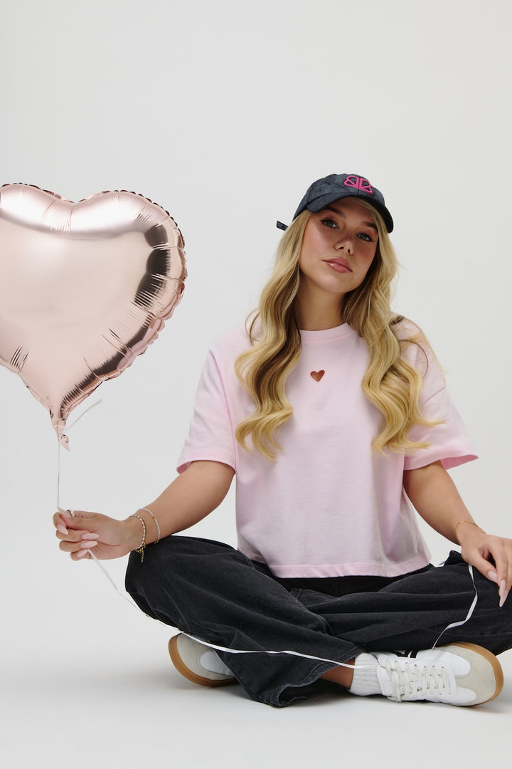 ESME LOVE TSHIRT ROSA