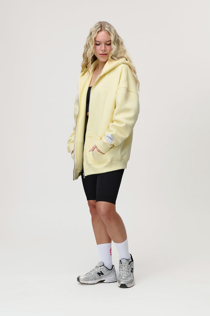 HAYRA OVERSIZED ZIPPER B&B BUTTER YELLOW