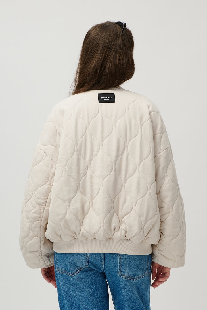 BOMBERJACKE AURA VANILLA