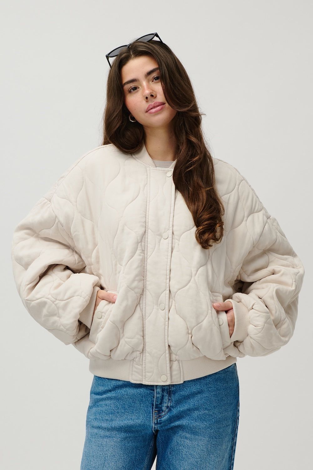 BOMBERJACKE AURA VANILLA