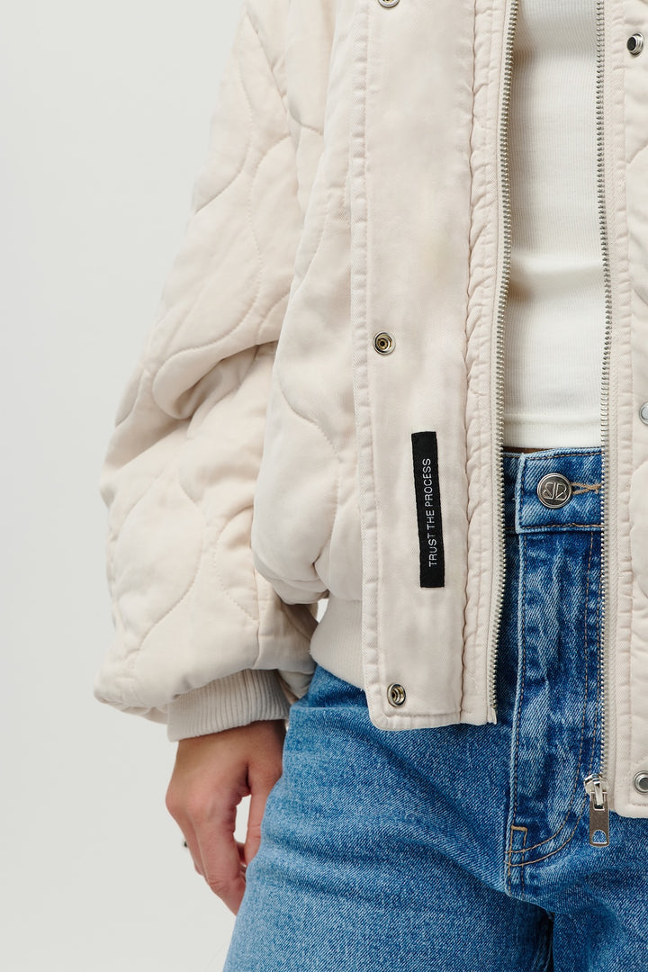 BOMBERJACKE AURA VANILLA